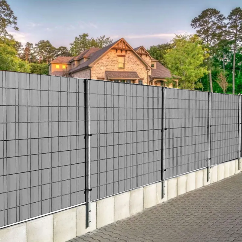 Light Grey Fence Tape 4.75 cm x 50 m, 450 g/m² FN0013